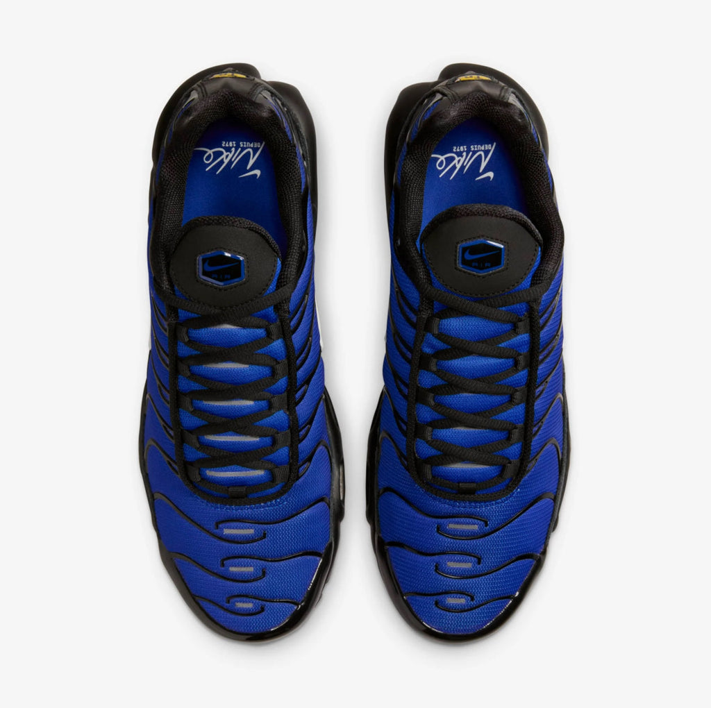 Nike Air Max Plus Premium Black Racer Blue
