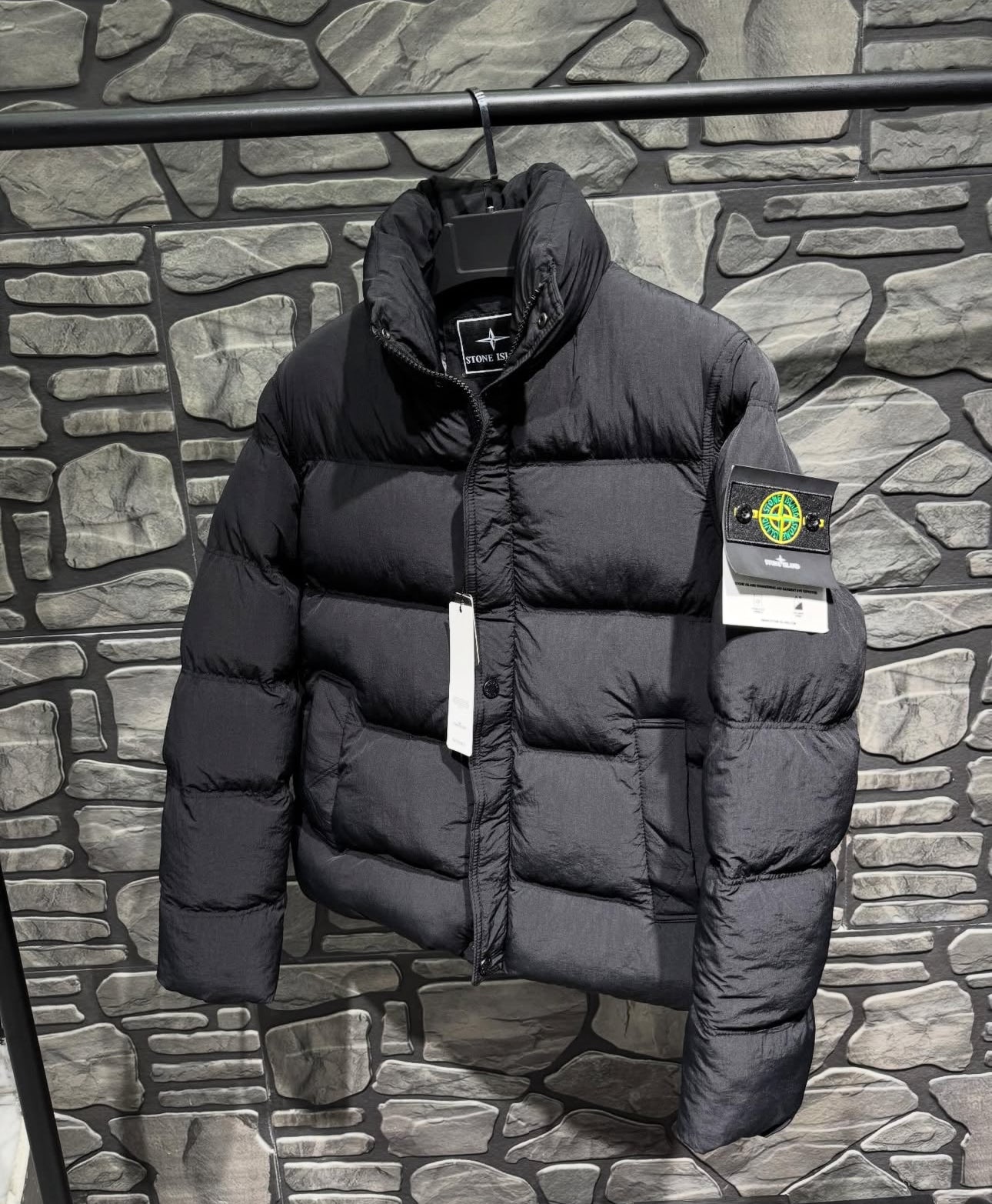 STONE ISLAND puffer jacket - 619
