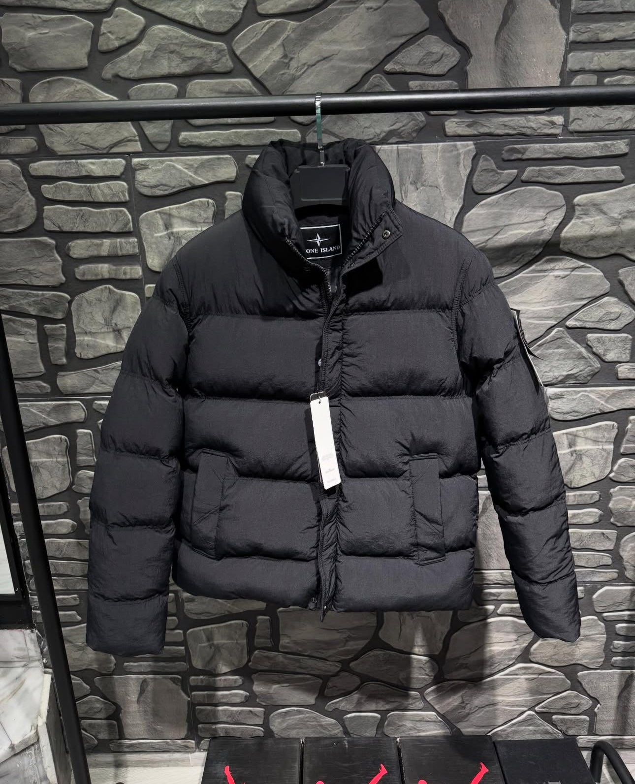 STONE ISLAND puffer jacket - 619