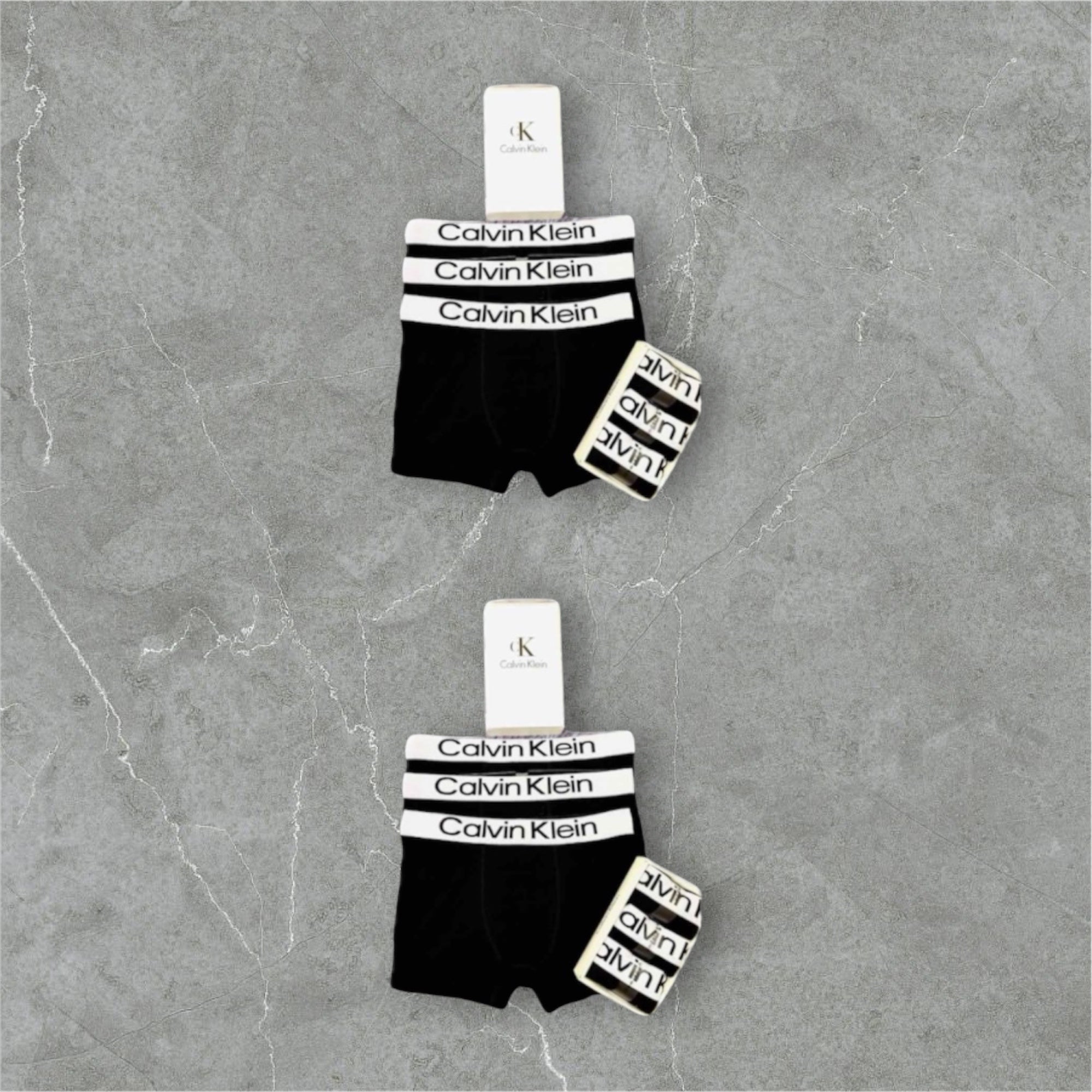 Calvin Klein Underwear Pack 6 Black Silver