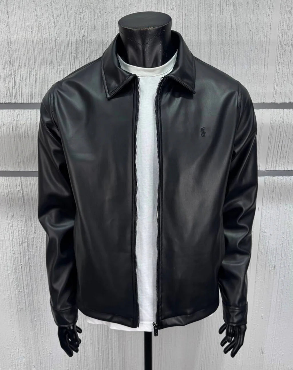 Polo Ralph Laurent  Leather Jacket - 718