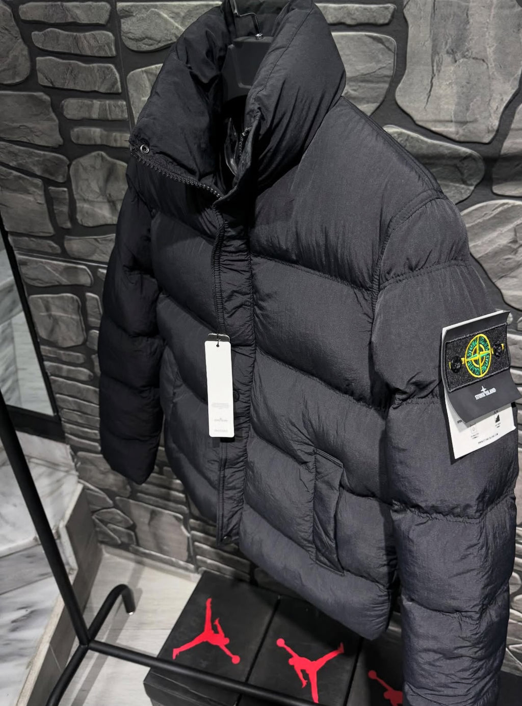 STONE ISLAND puffer jacket - 619