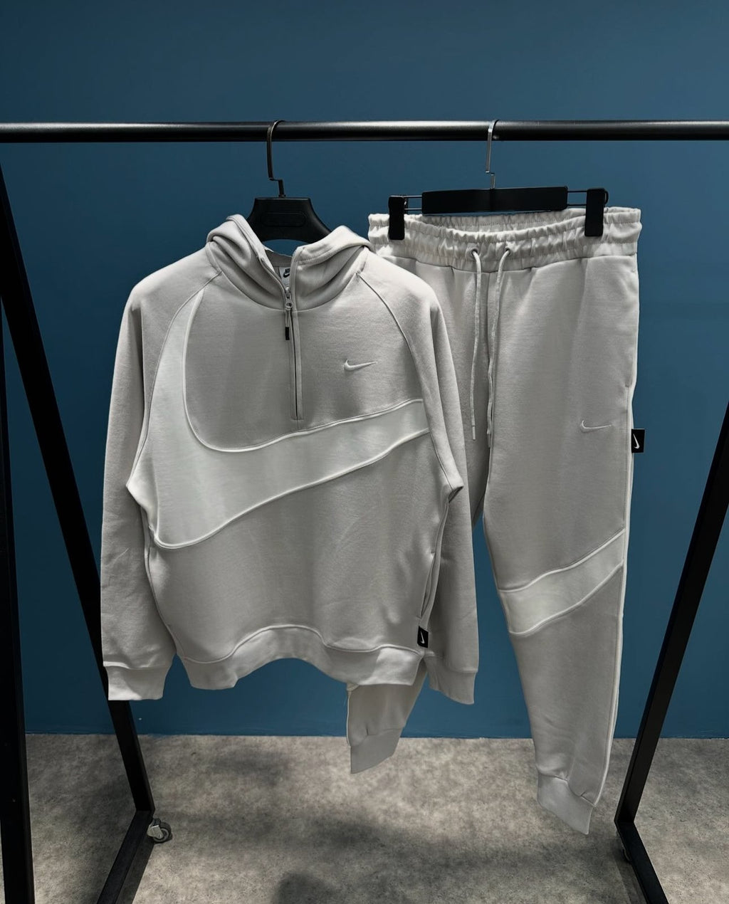 Set Nike Swoosh ensemble grey 02 Gr-142 K25