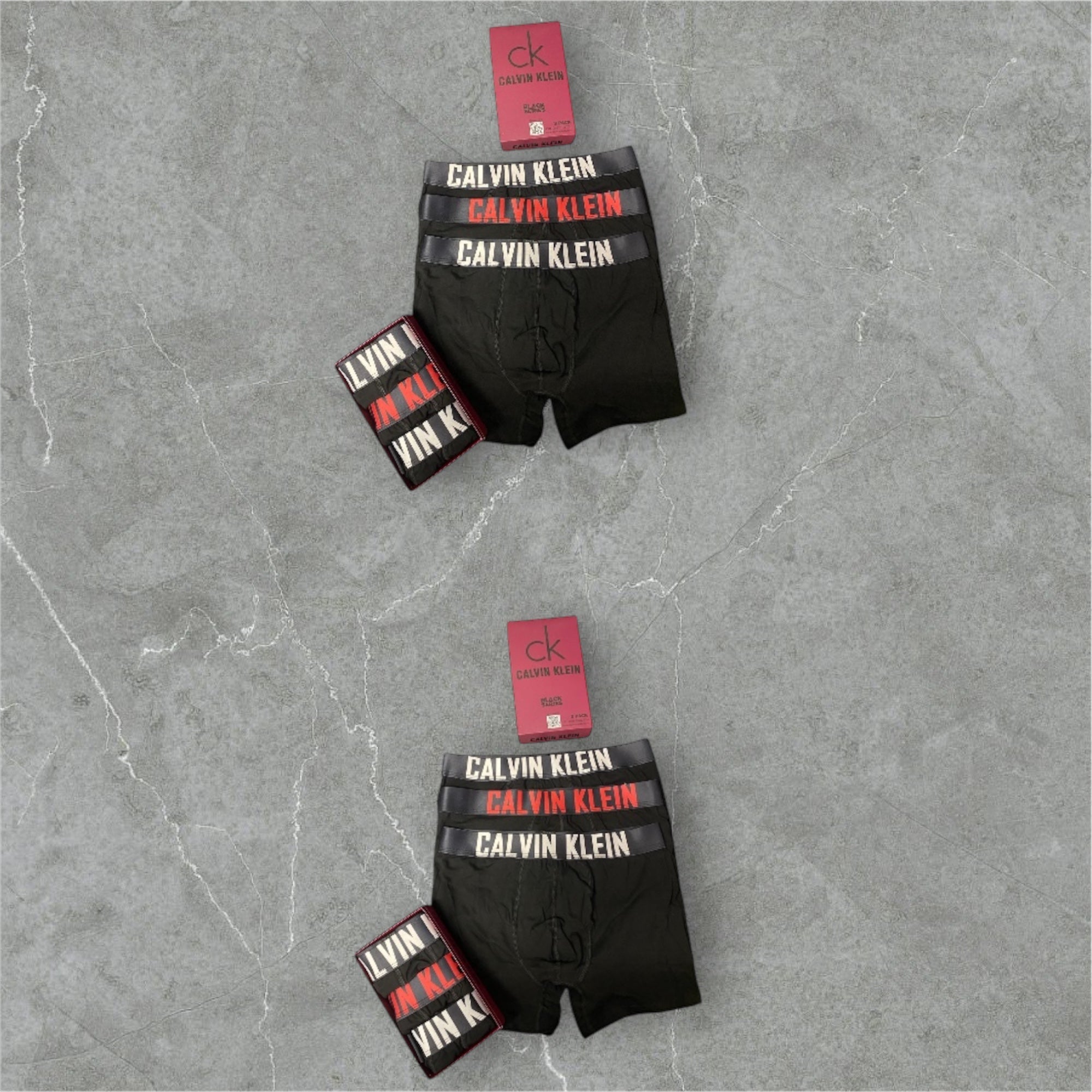 Calvin Klein Pack 6 New Logo - Code 9991